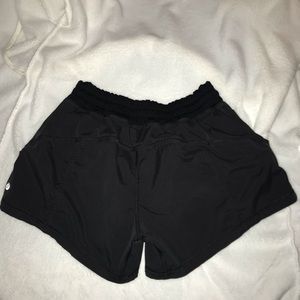 Black Lululemon shorts🍋🍋